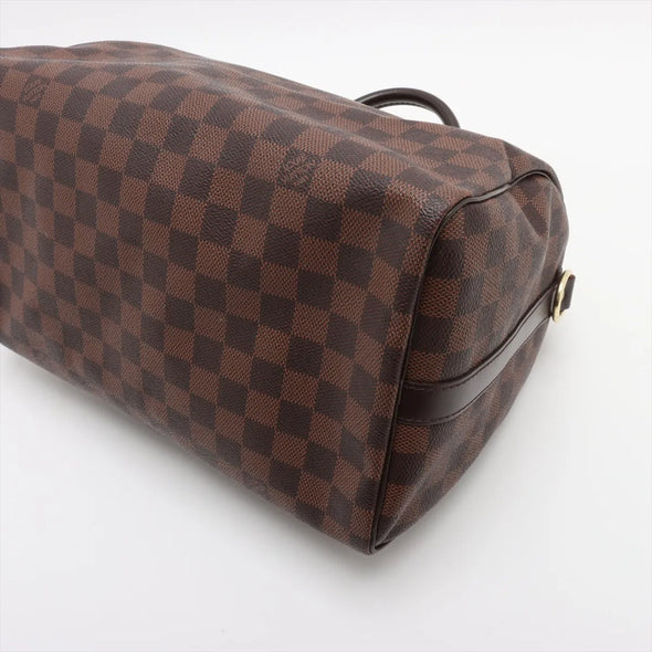 Louis Vuitton Damier Ebene Canvas Speedy 30 Bandouliere [Clearance Sale]