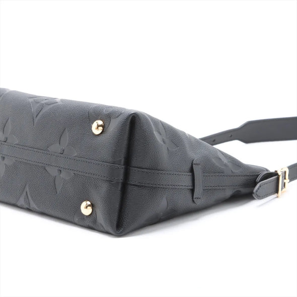 Louis Vuitton Noir Monogram Empreinte Leather Carryall PM [Clearance Sale]