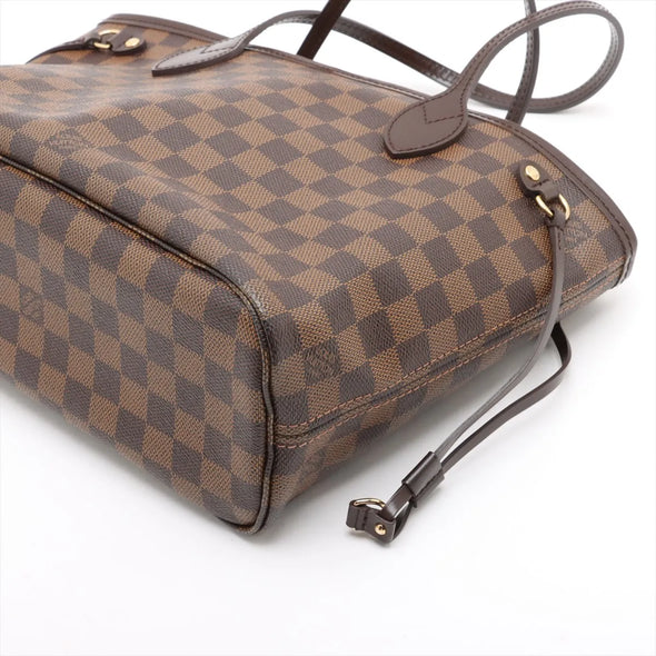 Louis Vuitton Vintage Damier Ebene Neverfull PM [Clearance Sale]