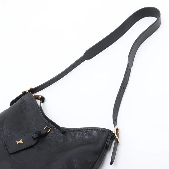Louis Vuitton Noir Monogram Empreinte Leather Carryall PM [Clearance Sale]