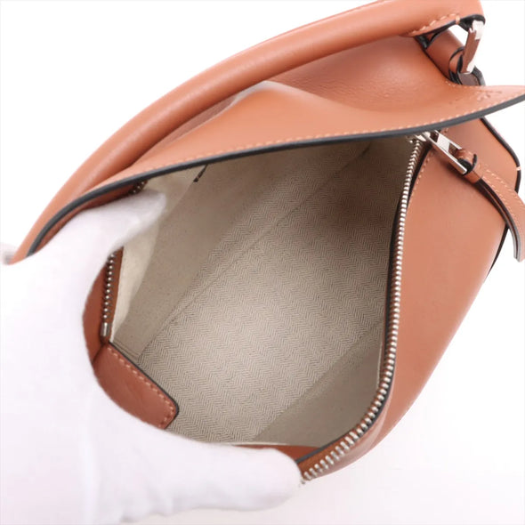 Loewe Beige White Leather Small Puzzle Bag  [Clearance Sale]