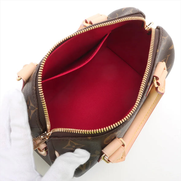Louis Vuitton Monogram Canvas Speedy 20 Bandouliere  [Clearance Sale]