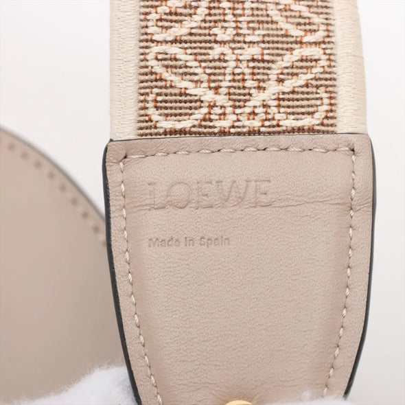 Loewe Beige Leather Mini Gate Bag  [Clearance Sale]