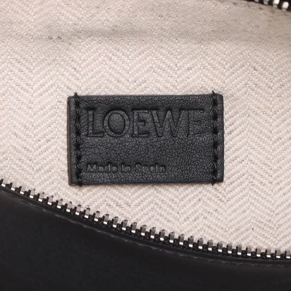 Loewe Black Leather Medium Puzzle Bag [Clearance Sale]
