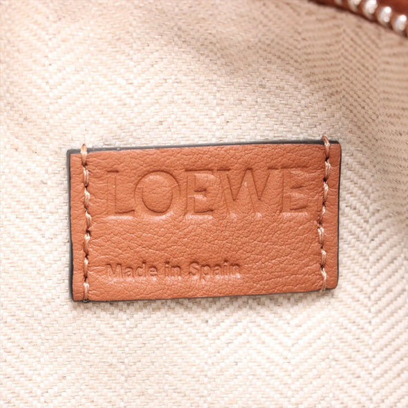 Loewe Beige White Leather Small Puzzle Bag  [Clearance Sale]