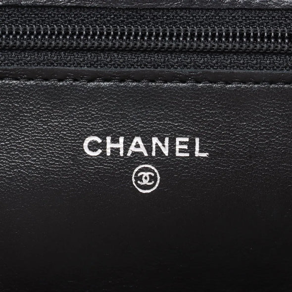 Chanel Black Nappa Lambskin Wallet on Chain  [Clearance Sale]