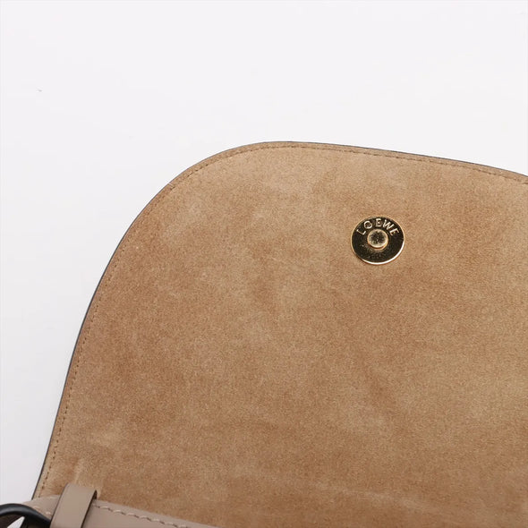 Loewe Beige Leather Mini Gate Bag  [Clearance Sale]