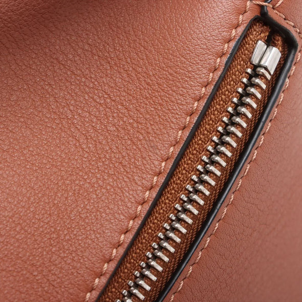 Loewe Beige White Leather Small Puzzle Bag  [Clearance Sale]