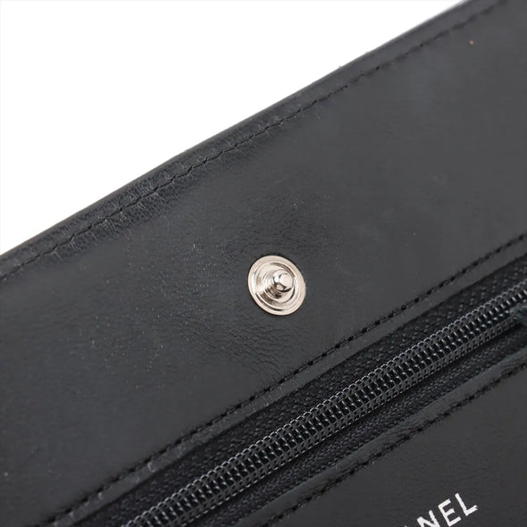 Chanel Black Nappa Lambskin Wallet on Chain  [Clearance Sale]