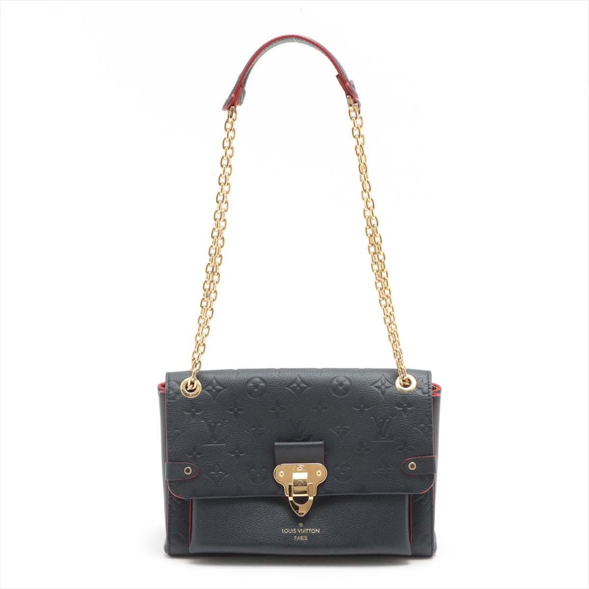 Louis Vuitton Marine Rouge Monogram Empreinte Leather Vavin PM [Clearance  Sale]