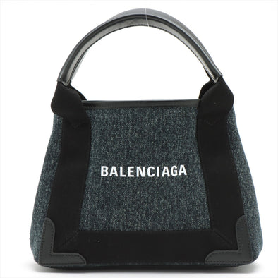 Balenciaga Navy XS Tote Bag In Black [Clearance Sale]