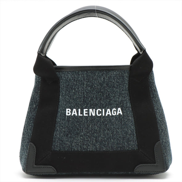 Balenciaga Navy XS Tote Bag In Black [Clearance Sale]
