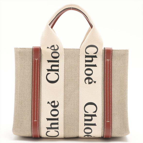Chloe Beige Woody Small Tote Bag [Clearance Sale]