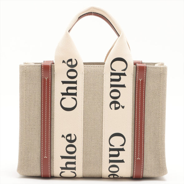 Chloe Beige Woody Small Tote Bag [Clearance Sale]