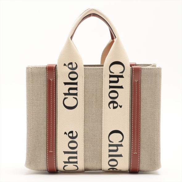 Chloe Beige Woody Small Tote Bag [Clearance Sale]