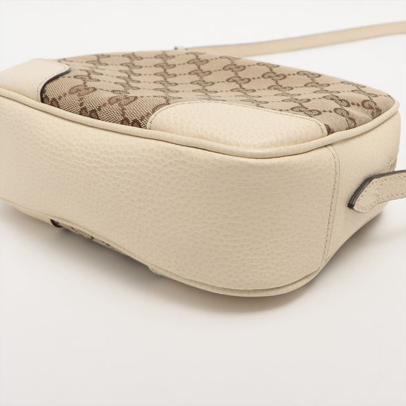 Gucci Beige GG Canvas Crossbody Bag [Clearance Sale]