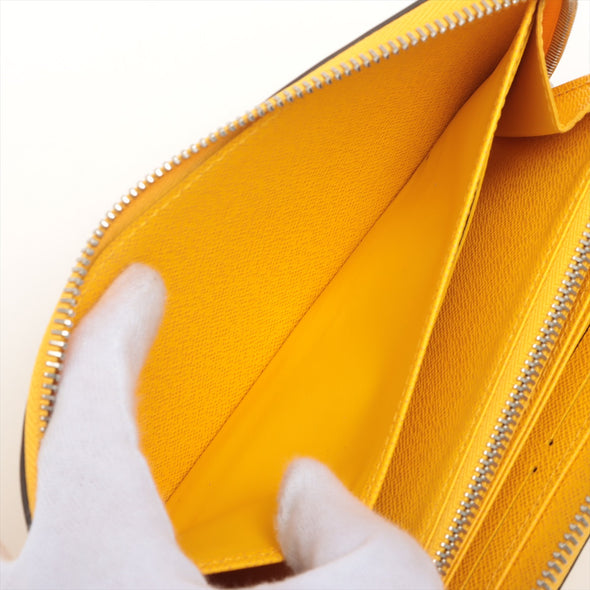 Louis Vuitton Yellow Epi Leather Zippy Wallet [Clearance Sale]