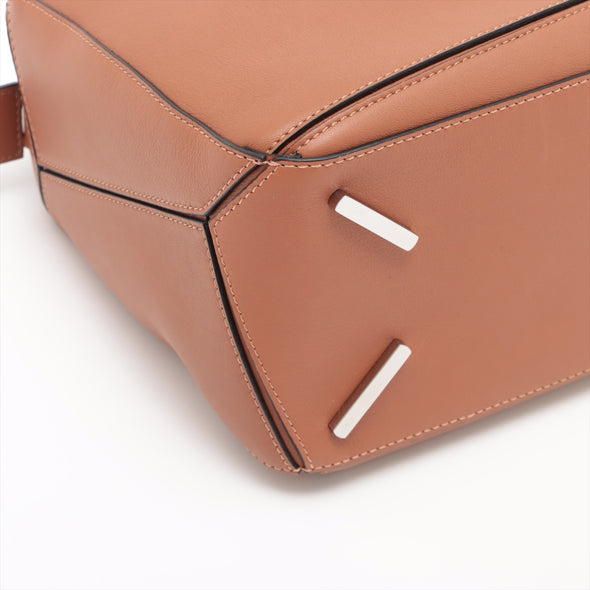 Loewe Tan Calfskin Leather Puzzle Bag [Clearance Sale]