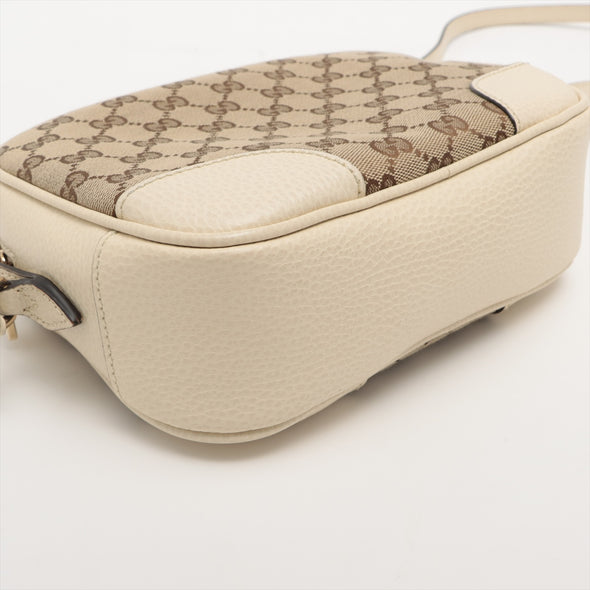 Gucci Beige GG Canvas Crossbody Bag [Clearance Sale]
