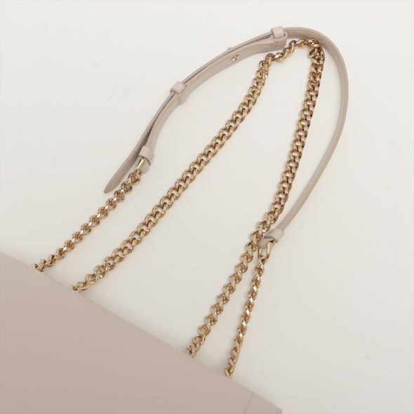 Salvatore Ferragamo Beige Vara Bow Shoulder Bag [Clearance Sale]