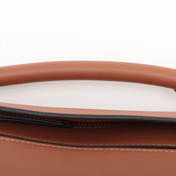 Loewe Tan Calfskin Leather Puzzle Bag [Clearance Sale]