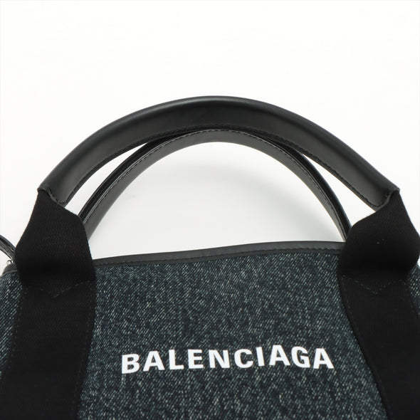 Balenciaga Navy XS Tote Bag In Black [Clearance Sale]