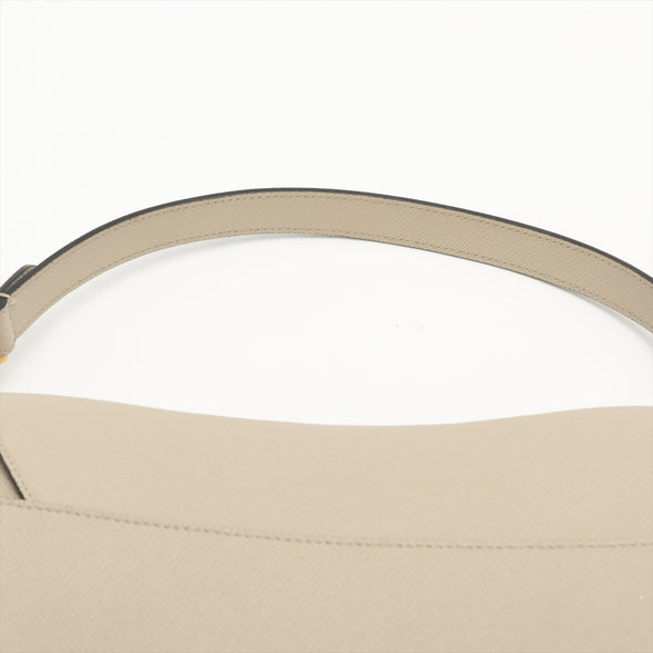 Christian Dior Beige Grained Leather Saddle Bag [Clearance Sale]