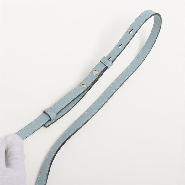 Chloe White And Blue Canvas Small Woody Tote Bag [Clearance Sale]