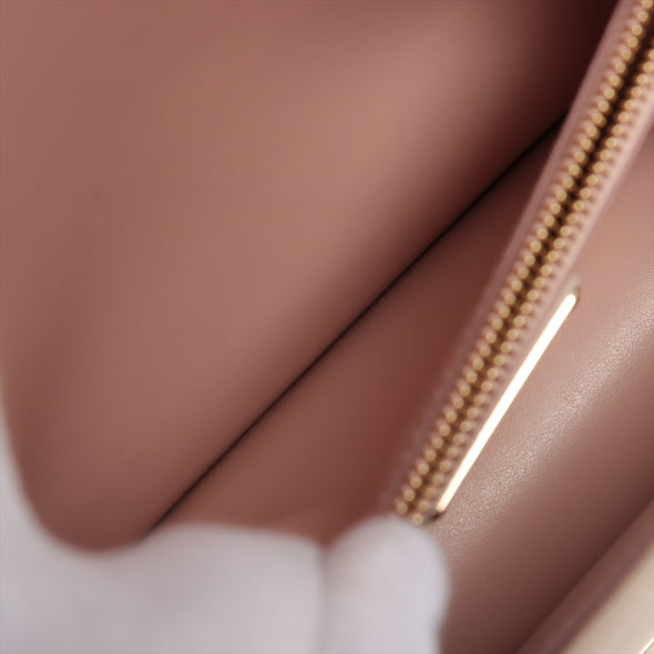 Salvatore Ferragamo Beige Vara Bow Shoulder Bag [Clearance Sale]