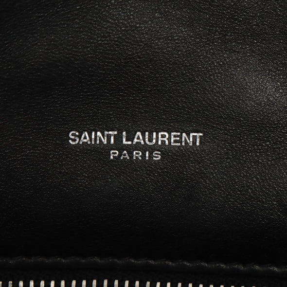 Saint Laurent Black Leather Puffer Small Chain Bag [Clearance Sale]