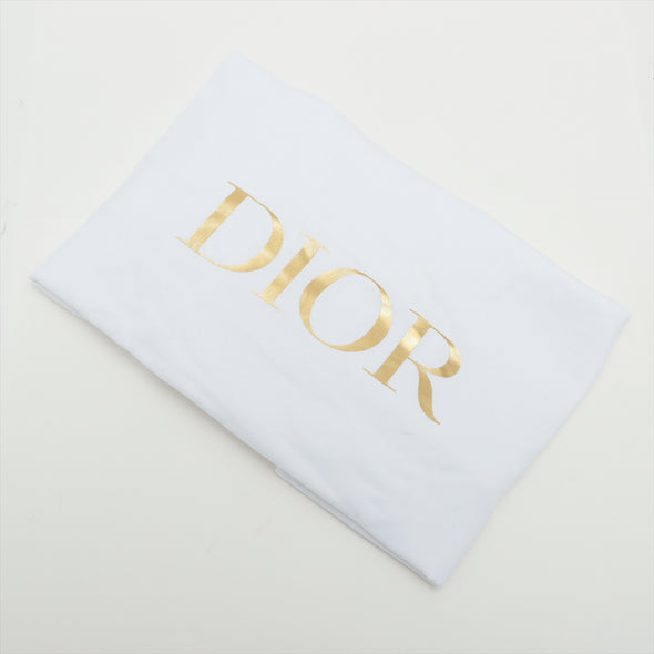 Christian Dior Beige Grained Leather Saddle Bag [Clearance Sale]