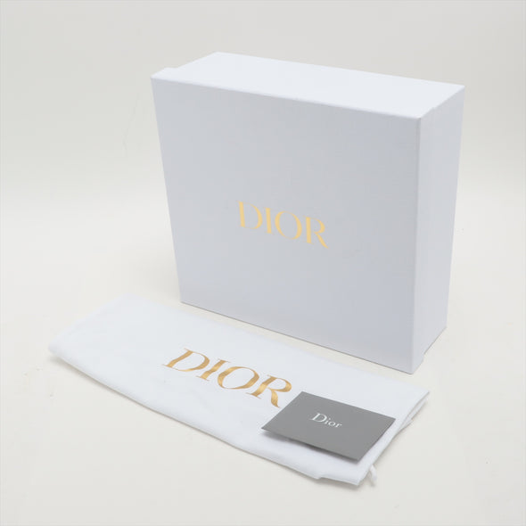 Christian Dior White Medium Dior Caro Shoulder Bag [Clearance Sale]