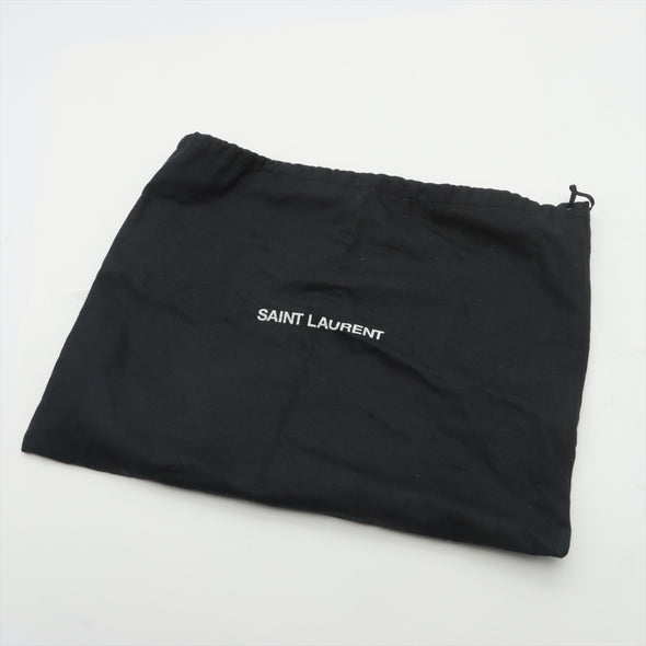 Saint Laurent Black Leather Sunset Medium Chain Bag [Clearance Sale]
