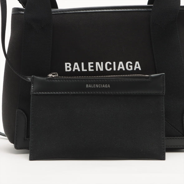 Balenciaga Women's Navy XS Tote Bag In Black [Clearance Sale]