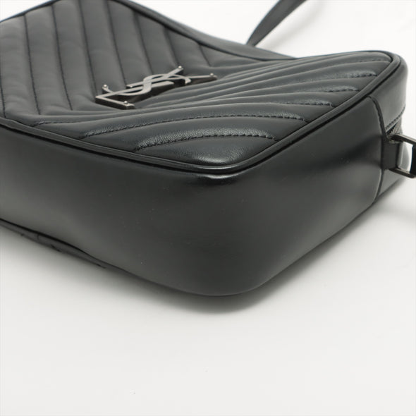 Saint Laurent Black Quilted Leather Lou Camera Bag [Clearance Sale]