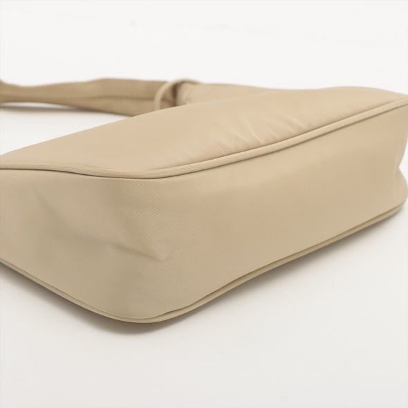 Prada Beige Prada Re-Edition 2000 Nylon Mini Bag [Clearance Sale]