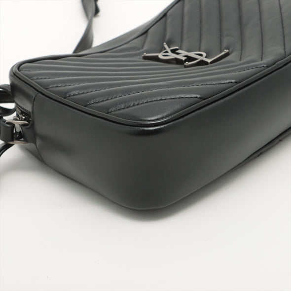 Saint Laurent Black Quilted Leather Lou Camera Bag [Clearance Sale]