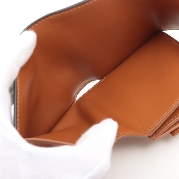 Celine Tan Triomphe Canvas Compact Wallet [Clearance Sale]