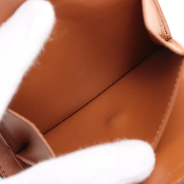 Celine Tan Triomphe Canvas Compact Wallet [Clearance Sale]