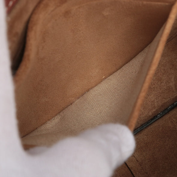 Loewe Brown Grained Leather Mini Gate Dual Bag [Clearance Sale]