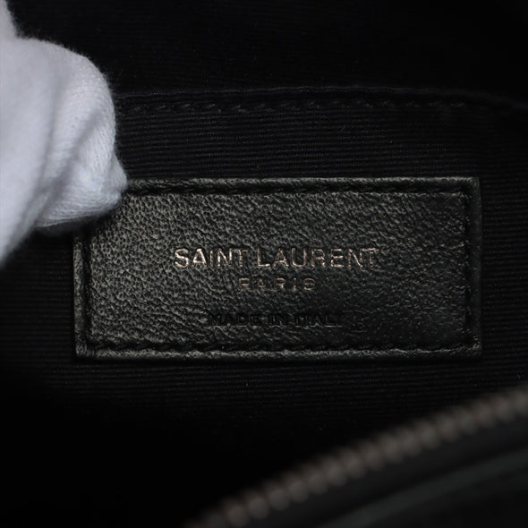 Saint Laurent Black Quilted Leather Lou Camera Bag [Clearance Sale]