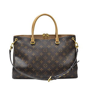 Louis Vuitton Monogram Canvas Havane Pallas Shopping Tote www