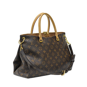 Monogram Canvas Havane Pallas Shopping Tote (Rented Out)