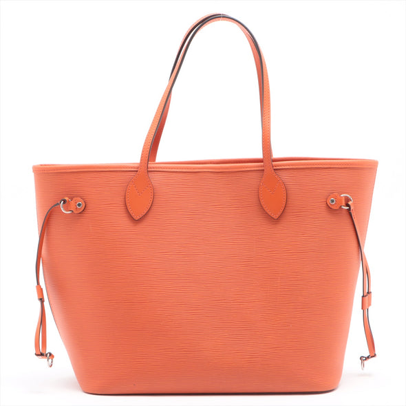 Louis Vuitton Orange Epi Calfskin Leather Neverfull MM [Clearance Sale]