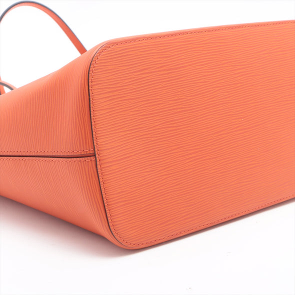 Louis Vuitton Orange Epi Calfskin Leather Neverfull MM [Clearance Sale]