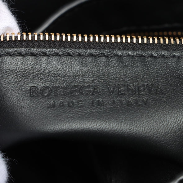 Bottega Veneta Black Intrecciato Lambskin Padded Cassette Crossbody Bag [Clearance Sale]