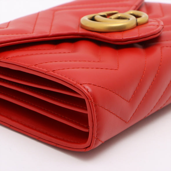 Gucci Red GG Marmont Matelasse Mini Bag [Clearance Sale]