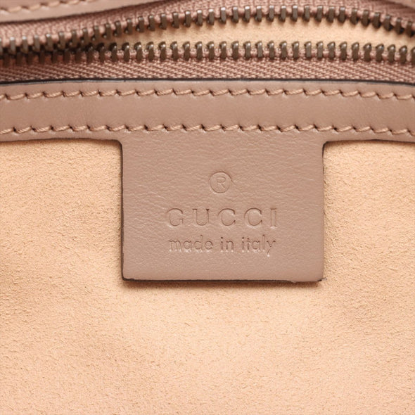 Gucci Beige GG Marmont Matelasse Shoulder Bag [Clearance Sale]