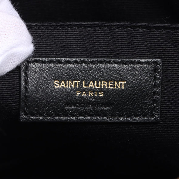 Saint Laurent Grey Quilted Leather Lou Camera Bag [Clearance Sale]