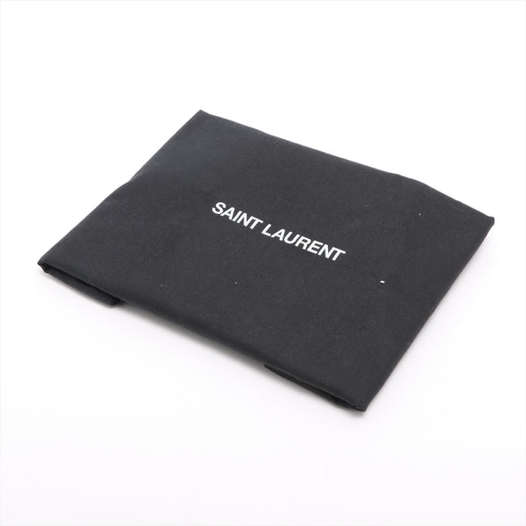 Saint Laurent Grey Quilted Leather Lou Camera Bag [Clearance Sale]